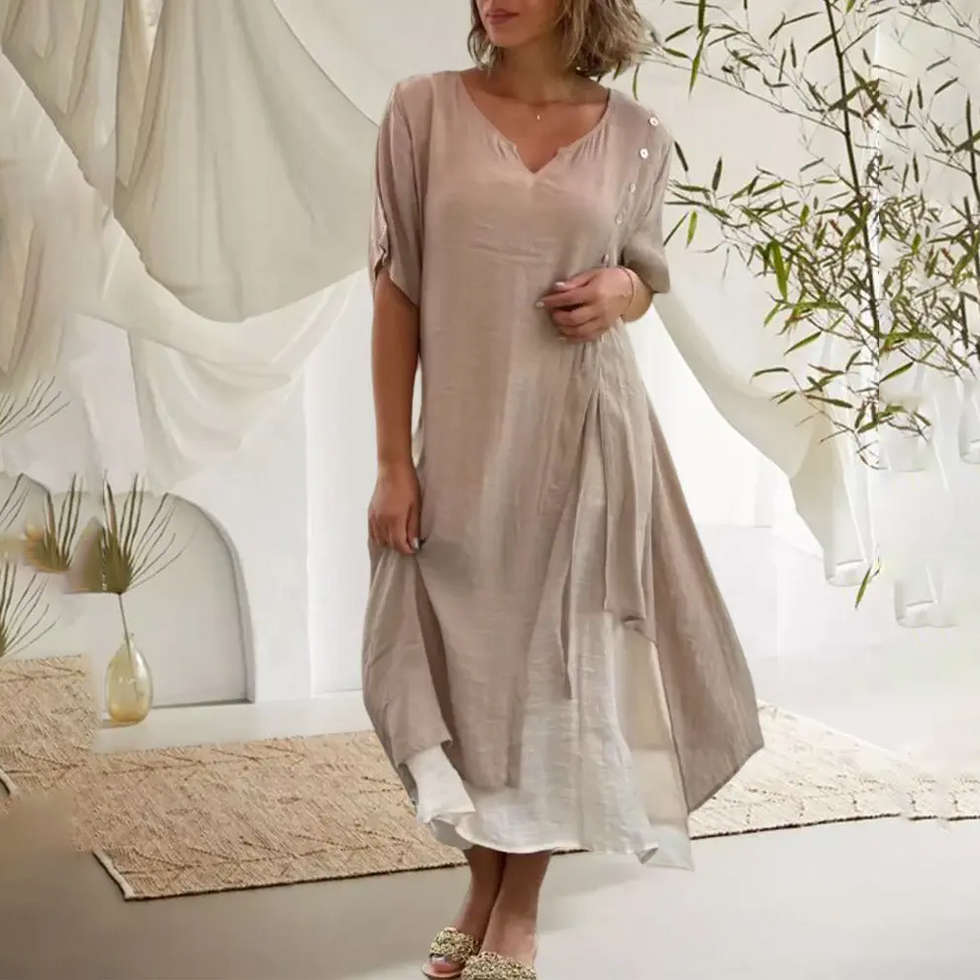 Vestido Ligero de Verano Felina™: ¡Elegancia Atemporal para tus Días Soleados! ✨