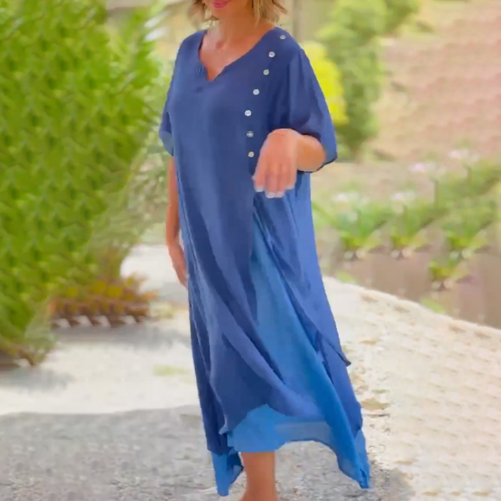 Vestido Ligero de Verano Felina™: ¡Elegancia Atemporal para tus Días Soleados! ✨