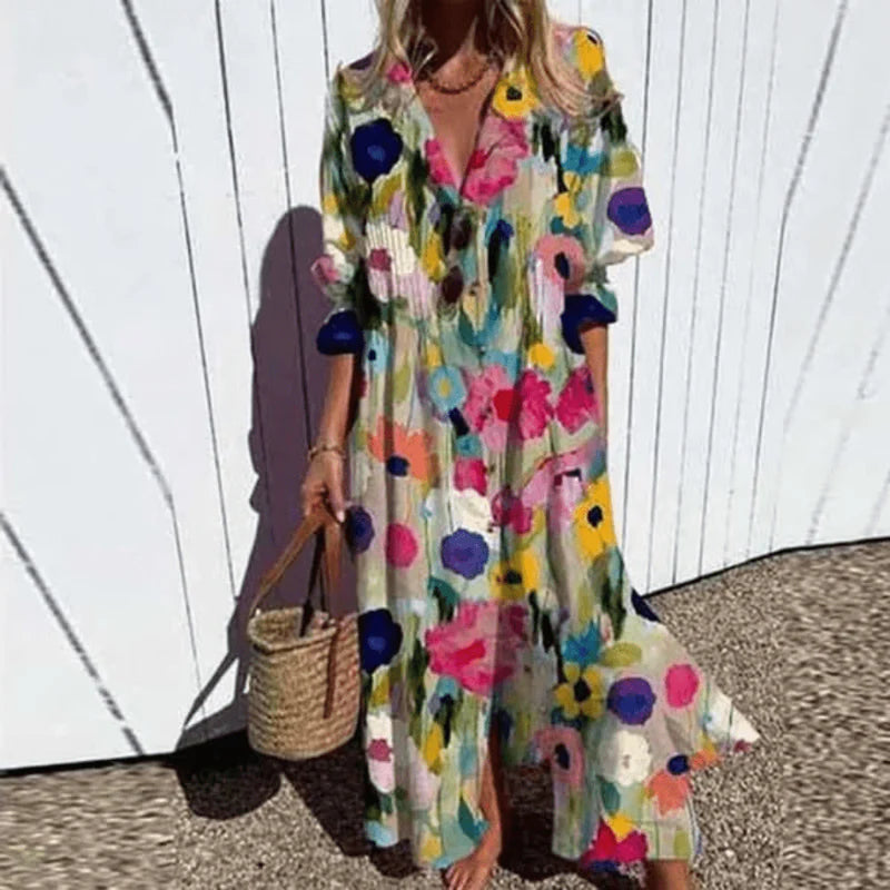 vestido versátil del verano - frescura y alegria
