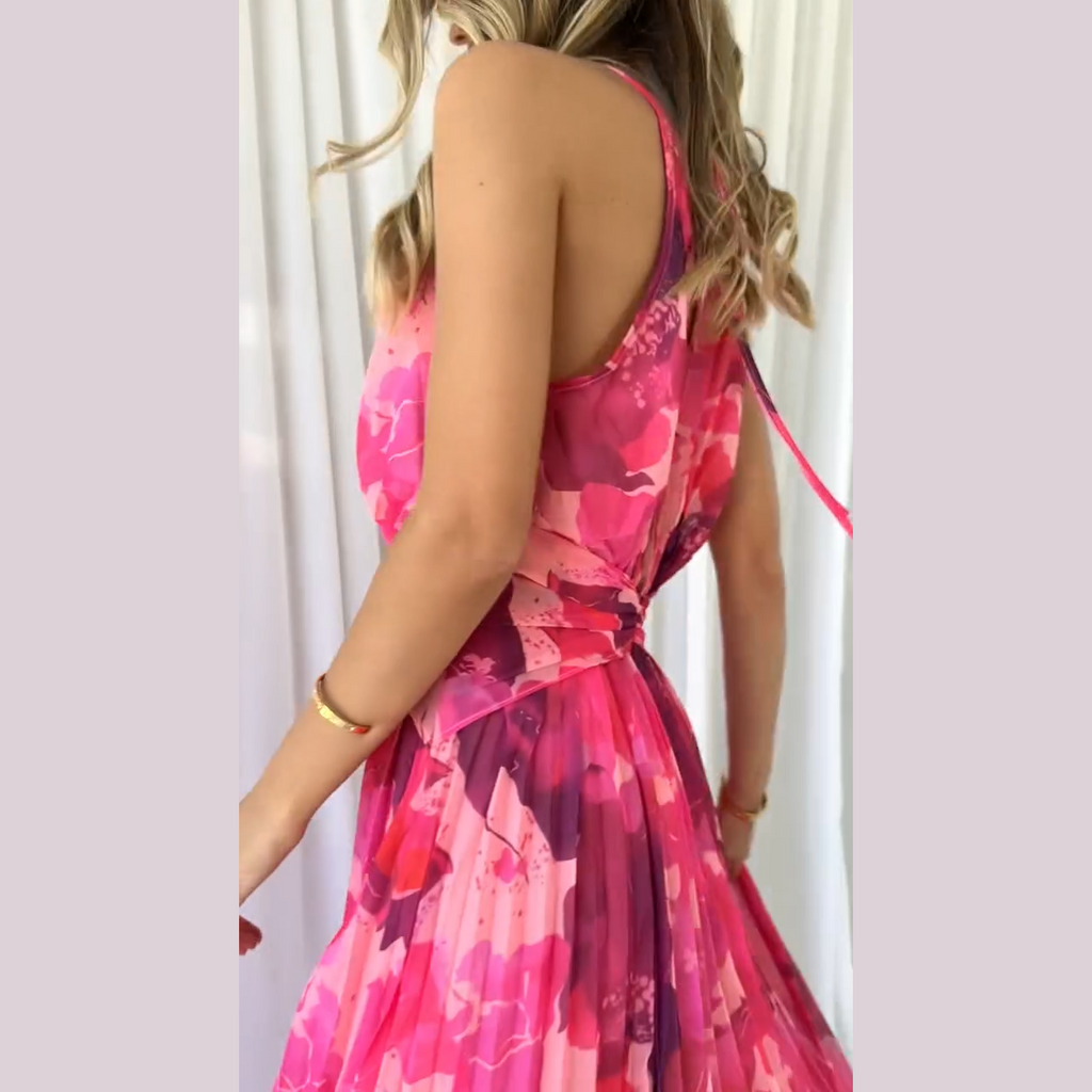 vestido  lucy - movimiento color y elegancia
